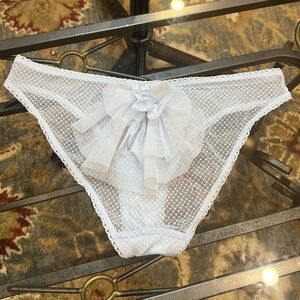Victoria Secret Light Blue Lace Women's Panties
